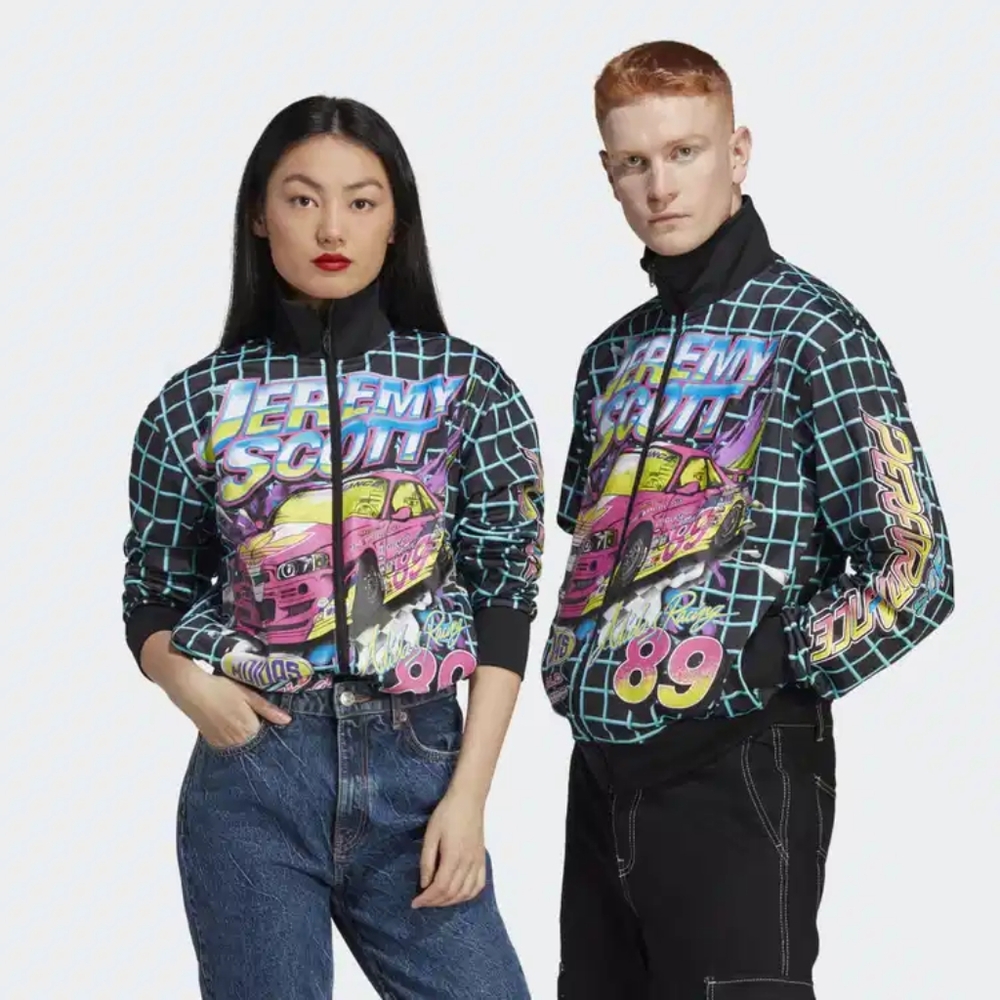 Unisex Adidas x Jeremy Scott Rally Track Jacket